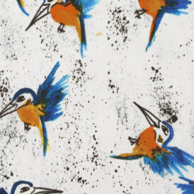 KINGFISHERS/100% VISCOSE