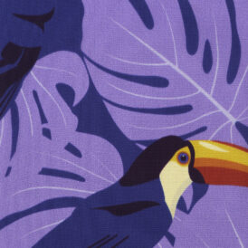 TOUCAN – PURPLE/100% VISCOSE