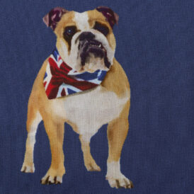 NAVY BULLDOG 100% VISCOSE