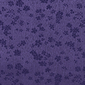 PURPLE DITSY VISCOSE 63% ACETATE 37%