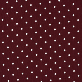 MAROON WITH SMALL WHITE SPOT 100% VISCOSE