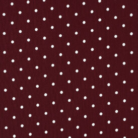 MAROON WITH SMALL NAVY SPOT 100% VISCOSE