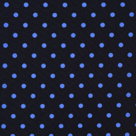 NAVY BLUE SPOT VISCOSE 100%