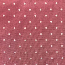 MAROON WITH SMALL NAVY SPOT 100% VISCOSE