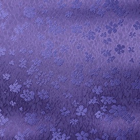 PURPLE DITSY VISCOSE 63% ACETATE 37%