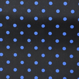 NAVY BLUE SPOT VISCOSE 100%