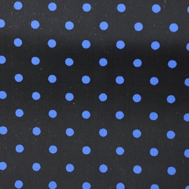 NAVY BLUE SPOT VISCOSE 100%