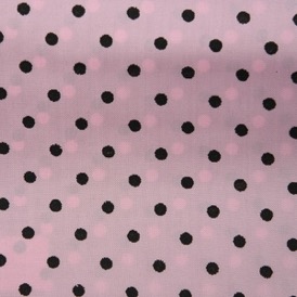 PINK BLACK SPOT VISCOSE 100%