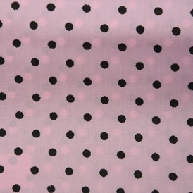 PINK BLACK SPOT VISCOSE 100%